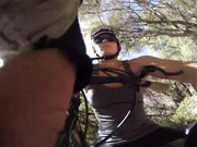 Aspen Rae's Kinky Bike Ride: Flexible Slut Squirts Wild 💦🚲