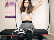 Aynmarie & MiaRand Sweaty Lesbian At-Home Workout 🔥💦👯‍♀️