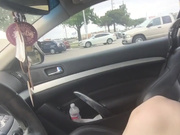 Bijou's Sloppy Car Cum Explosion in Public Lot 💦🚗
