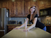Blazefyre's Wild Kitchen Counter Pounding Frenzy 💦🔥🍆