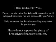 Nickname description of creativity the best onlyfanse videos of the revealed insatiable actress BrooklynBriar