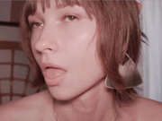 Chaturbatable's Insane Long Tongue Sex Show Slobber 💦👅