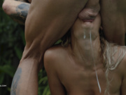 Candy Grettel Pool Facefuck & Explosive Throatpie 💦👄