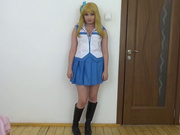 Hidori633 Cosplay Lucy: Mamada Babosa y Tetazos Épicos 💦🍆