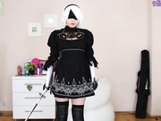 Hidori Rose jako 2B Lalka do Pieprzenia Cosplay Premium 🔥🍆💦