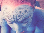 Kitty Quinn Mystique Cosplay Deepthroat Blowjob 💦🍆
