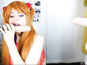 Lana Rain's Slutty Azuka Cosplay Flexible Fuck 💦🔥