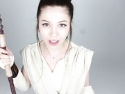 LilCanadianGirl Star Wars Cosplay Pussy Pounding 💦🔥👄