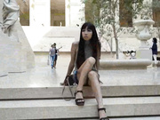 Littlesubgirl's Daring Public Pussy Flash in Crowded Paris 🔥💦