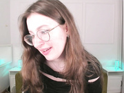 Nerdy Penelope Star Explosão de Porra nos Óculos 💦👓🔥